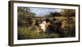 Colt Hunting in the New Forest-Lucy Kemp-Welch-Framed Giclee Print