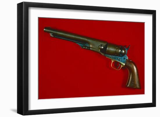 Colt's New Army Model .44 Calibre Six-Shot Percussion Revolver, 1860-American School-Framed Giclee Print