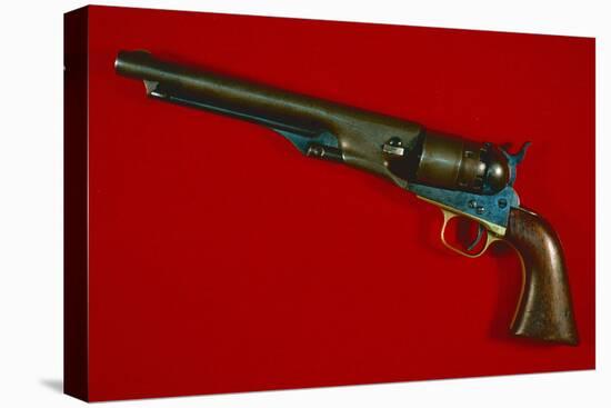 Colt's New Army Model .44 Calibre Six-Shot Percussion Revolver, 1860-American School-Stretched Canvas