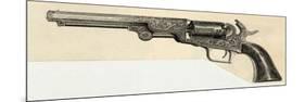 Colt's Revolving Pistol-null-Mounted Premium Giclee Print