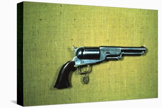 Colt 'Walker' Model .44 Calibre Revolver of 1847 (Wood and Metal)-American-Stretched Canvas