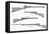 Colt Weapons, 1867-null-Framed Stretched Canvas