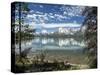 Colter Lake in Grand Teton National Park, Wyoming, North America-Michael Nolan-Stretched Canvas