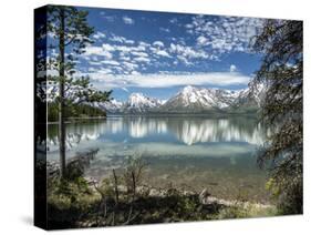 Colter Lake in Grand Teton National Park, Wyoming, North America-Michael Nolan-Stretched Canvas