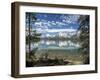 Colter Lake in Grand Teton National Park, Wyoming, North America-Michael Nolan-Framed Photographic Print