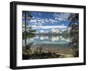 Colter Lake in Grand Teton National Park, Wyoming, North America-Michael Nolan-Framed Photographic Print