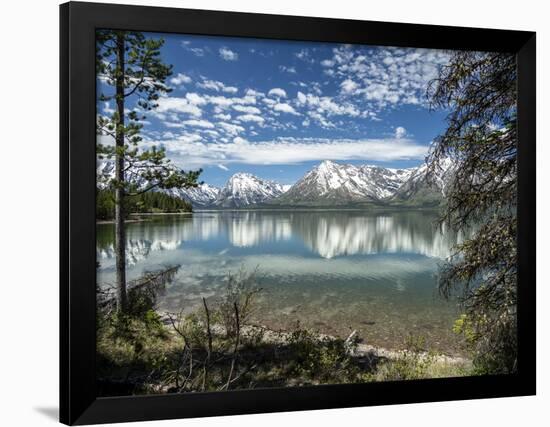 Colter Lake in Grand Teton National Park, Wyoming, North America-Michael Nolan-Framed Photographic Print