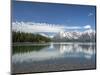 Colter Lake in Grand Teton National Park, Wyoming, North America-Michael Nolan-Mounted Photographic Print