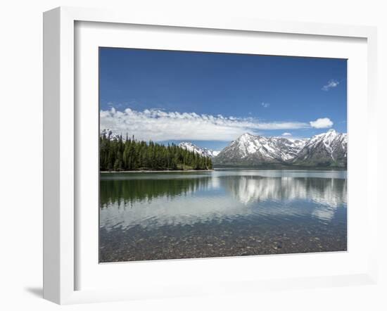 Colter Lake in Grand Teton National Park, Wyoming, North America-Michael Nolan-Framed Photographic Print