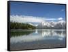 Colter Lake in Grand Teton National Park, Wyoming, North America-Michael Nolan-Framed Stretched Canvas