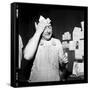 Coluche, 12 February 1975-Marcel Begoin-Framed Stretched Canvas