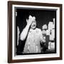 Coluche, 12 February 1975-Marcel Begoin-Framed Photographic Print