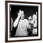 Coluche, 12 February 1975-Marcel Begoin-Framed Photographic Print