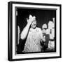 Coluche, 12 February 1975-Marcel Begoin-Framed Photographic Print