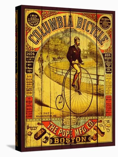 Columbia Bicycle-Kate Ward Thacker-Stretched Canvas