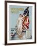 Columbia Calls Recruitment Poster-Frances Adams Halsted and V. Aderente-Framed Giclee Print