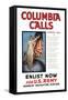 Columbia Calls-Vincent Aderente-Framed Stretched Canvas