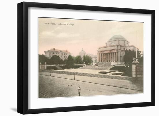 Columbia College, New York-null-Framed Art Print