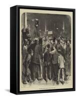 Columbia Fish Market, the First Sale-Godefroy Durand-Framed Stretched Canvas