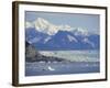 Columbia Glacier, Chugach Mountains, Alaksa, USA-Anthony Waltham-Framed Photographic Print