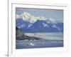 Columbia Glacier, Chugach Mountains, Alaksa, USA-Anthony Waltham-Framed Photographic Print