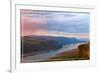 Columbia Gorge and Crown Point-Lantern Press-Framed Art Print