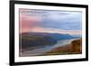 Columbia Gorge and Crown Point-Lantern Press-Framed Art Print