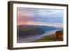 Columbia Gorge and Crown Point-Lantern Press-Framed Art Print