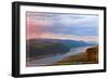 Columbia Gorge and Crown Point-Lantern Press-Framed Art Print