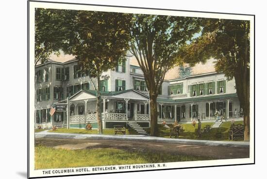 Columbia Hotel, Bethlehem, New Hampshire-null-Mounted Art Print