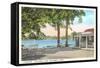 Columbia Lake, Connecticut-null-Framed Stretched Canvas