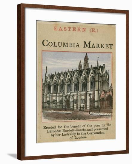 Columbia Market-null-Framed Giclee Print