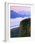 Columbia River below, Crown Point State Park, Oregon, USA-Charles Gurche-Framed Photographic Print