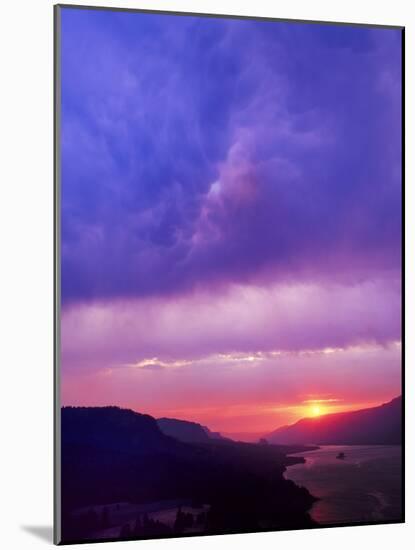 Columbia River Gorge II-Ike Leahy-Mounted Photographic Print