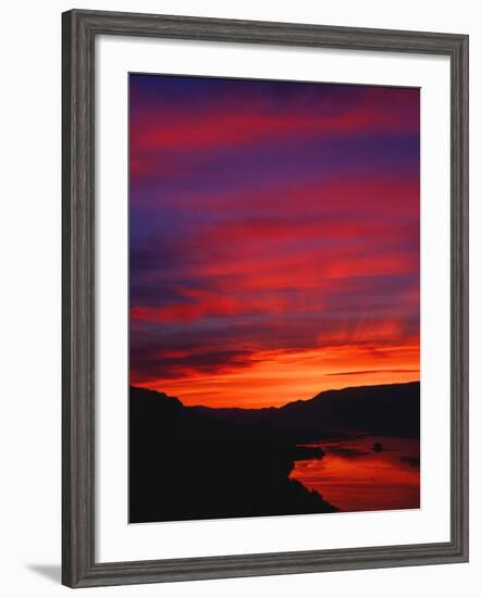 Columbia River Gorge IV-Ike Leahy-Framed Photographic Print