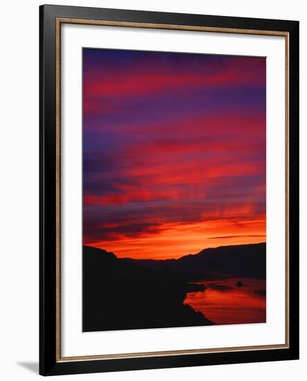 Columbia River Gorge IV-Ike Leahy-Framed Photographic Print