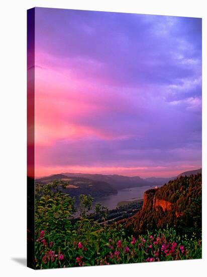 Columbia River Gorge IX-Ike Leahy-Stretched Canvas