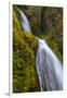 Columbia River Gorge National Scenic Area, Oregon: Detail Of Wahkeena Falls-Ian Shive-Framed Photographic Print