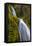 Columbia River Gorge National Scenic Area, Oregon: Detail Of Wahkeena Falls-Ian Shive-Framed Stretched Canvas