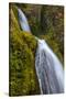 Columbia River Gorge National Scenic Area, Oregon: Detail Of Wahkeena Falls-Ian Shive-Stretched Canvas