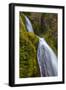 Columbia River Gorge National Scenic Area, Oregon: Detail Of Wahkeena Falls-Ian Shive-Framed Photographic Print