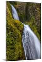 Columbia River Gorge National Scenic Area, Oregon: Detail Of Wahkeena Falls-Ian Shive-Mounted Photographic Print