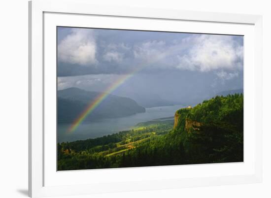 Columbia River Gorge VI-Ike Leahy-Framed Photographic Print