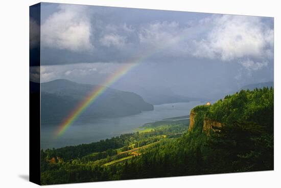 Columbia River Gorge VI-Ike Leahy-Stretched Canvas
