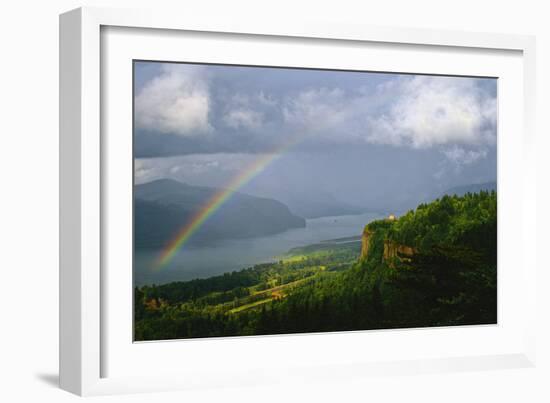 Columbia River Gorge VI-Ike Leahy-Framed Photographic Print