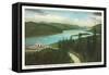 Columbia River Gorge, Vista House, Oregon-null-Framed Stretched Canvas