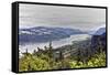 Columbia River Gorge-Toula Mavridou-Messer-Framed Stretched Canvas