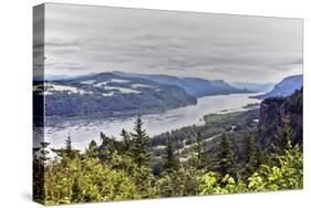 Columbia River Gorge-Toula Mavridou-Messer-Stretched Canvas