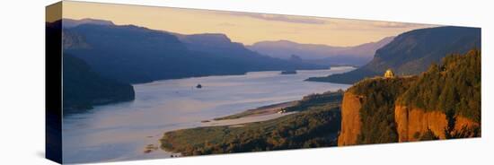 Columbia River OR-null-Stretched Canvas