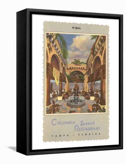 Columbia Spanish Restaurant, Tampa, Florida-null-Framed Stretched Canvas